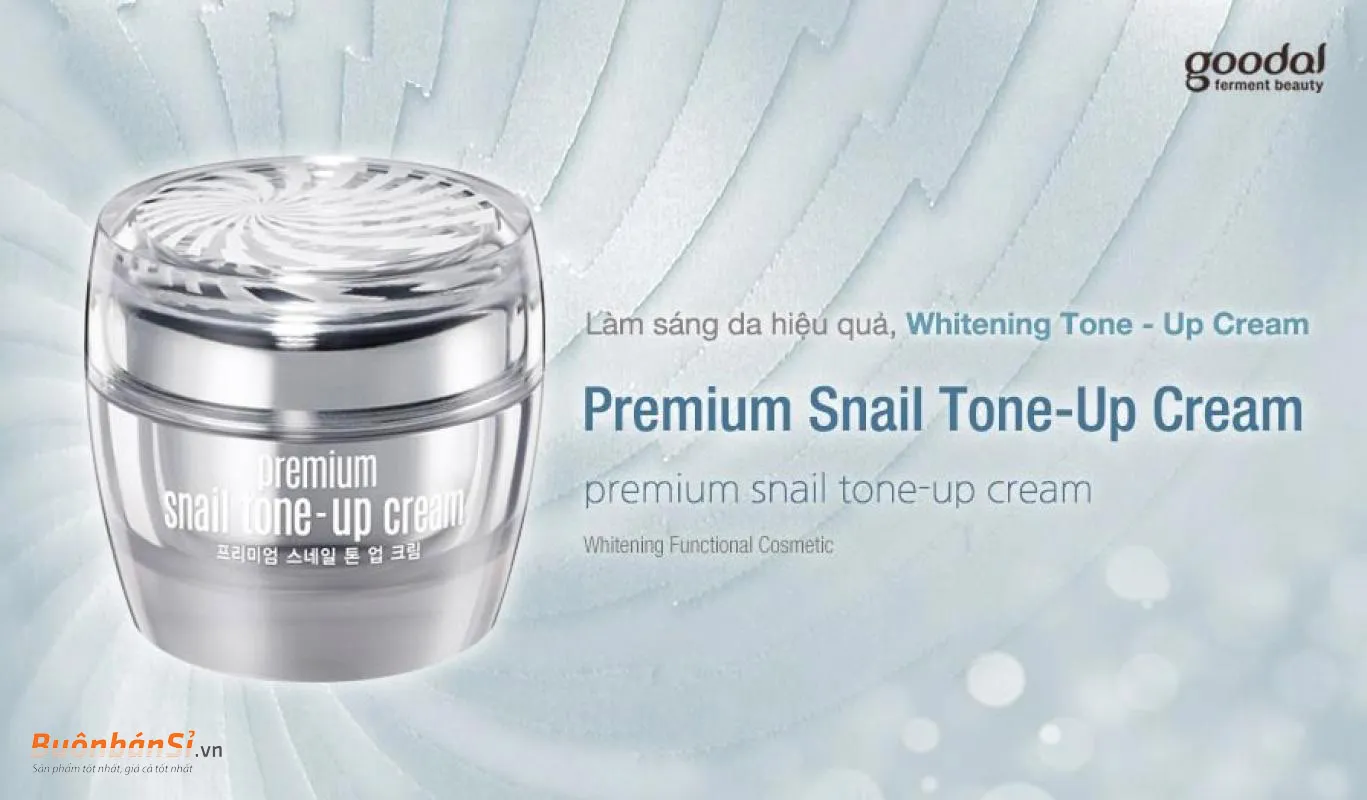 Kem Ốc Sên Goodal Premium Snail Tone Up Cream chất lượng tuyệt vời